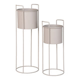 Sand steel flower stand set