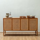 Rattan Serving Tray Amahai Brown – Handmade Decorative Tray in 3 Sizes